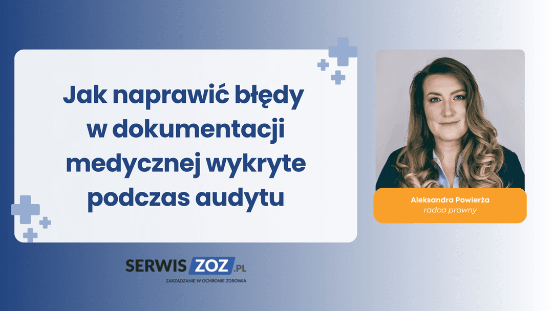 jak naprawic bledy w dokumentacji po audycie webinarium