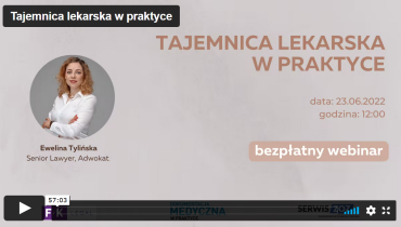 Ewelina Tylińska: Tajemnica lekarska w praktyce