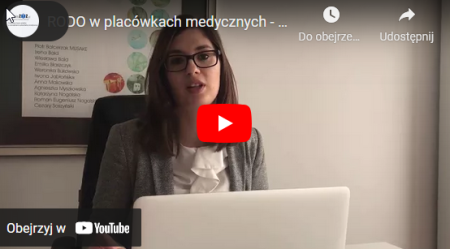 RODO w placowkach medycznych