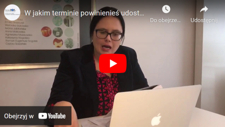 W jakim terminie