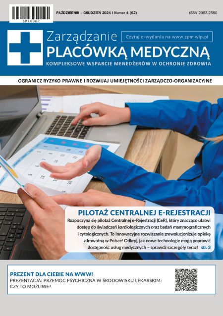 Zarzadzanie placowka medyczna nr specjalny 62 5MZ0062